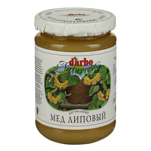 Мед D'arbo натуральный липовый 500 г в МЕТРОНОМ