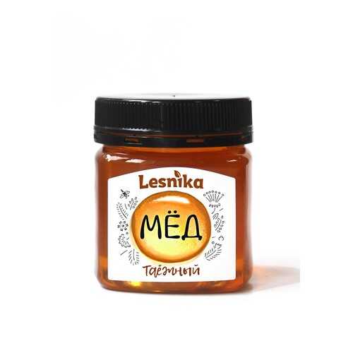 Мед Lesnika натуральный цветочный Таежный 250гр. в МЕТРОНОМ