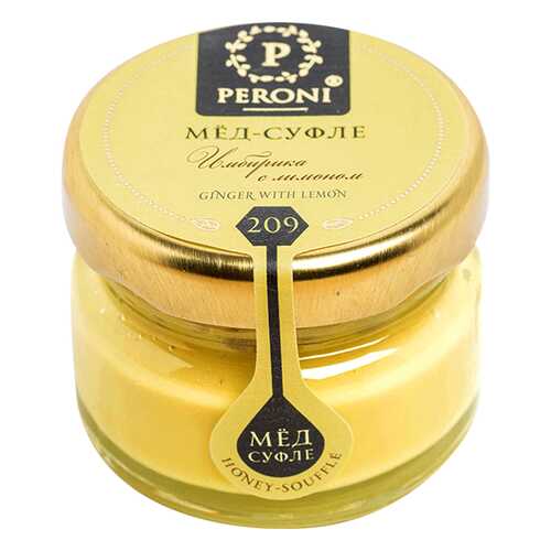 Мед-суфле Peroni Honey имбирика с лимоном 30 г в МЕТРОНОМ