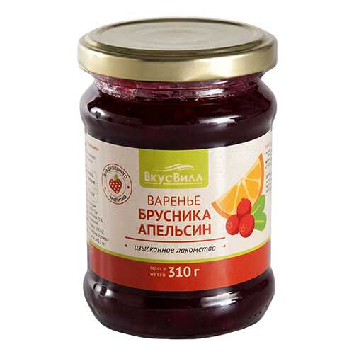 Варенье брусника - апельсин 310 г в МЕТРОНОМ