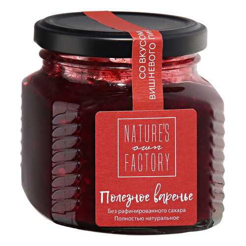 Варенье Nature's Own Factory Вишневый пирог с гречишным чаем ООО Кондитер-Сервис 250г в МЕТРОНОМ