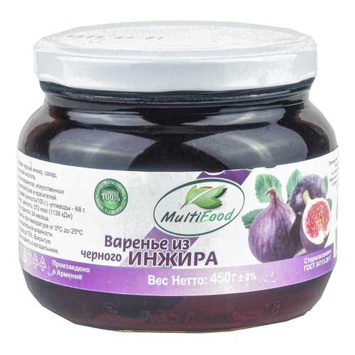 Варения Multi Food из черного инжира 440 г в МЕТРОНОМ