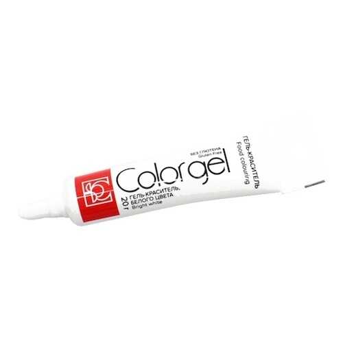 Краситель гелевый Colorgel - Белый, 20гр. в МЕТРОНОМ