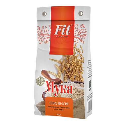 Мука Fit Parad овсяная в МЕТРОНОМ