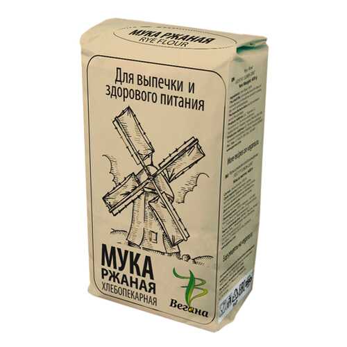 Мука Ржаная Вегана 400 г в МЕТРОНОМ