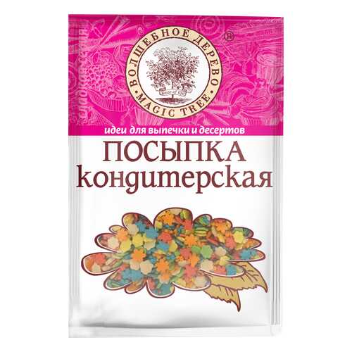 Посыпка кондитерская Волшебное дерево маргаритки 40 г в МЕТРОНОМ