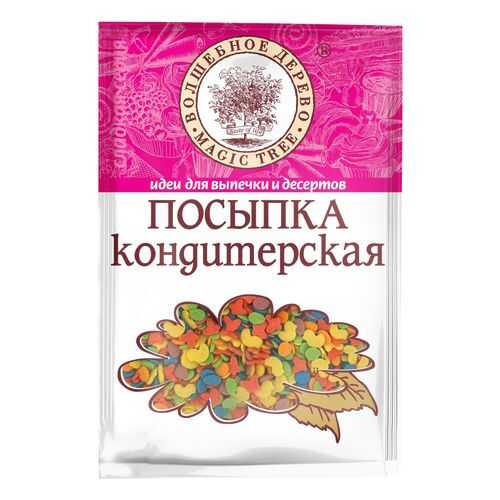Посыпка кондитерская Волшебное дерево пасхальная смесь 40 г в МЕТРОНОМ