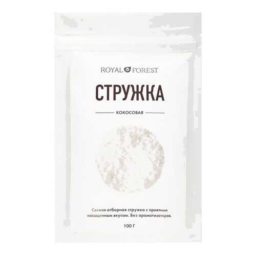 Стружка кокосовая Royal Forest 100г в МЕТРОНОМ