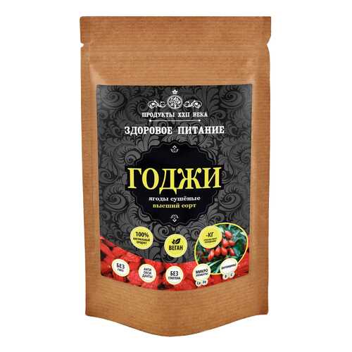 Годжи ягоды Продукты XXII века сушеные в/с 200 г в МЕТРОНОМ