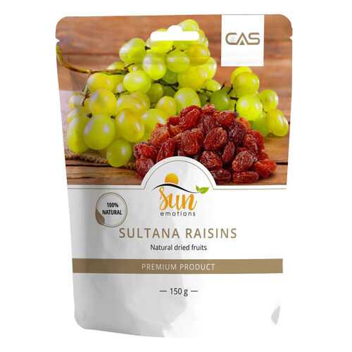 Изюм Sultana Raisins Sun Emotions 150 г в МЕТРОНОМ