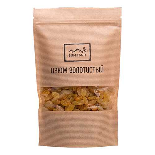 Изюм Sun Land золотистый 500 г в МЕТРОНОМ