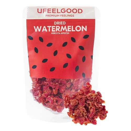 Мякоть арбуза сушеная Ufeelgood 50 г в МЕТРОНОМ
