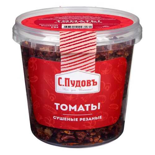 Томаты сушеные резаные С.Пудовъ 100 г в МЕТРОНОМ