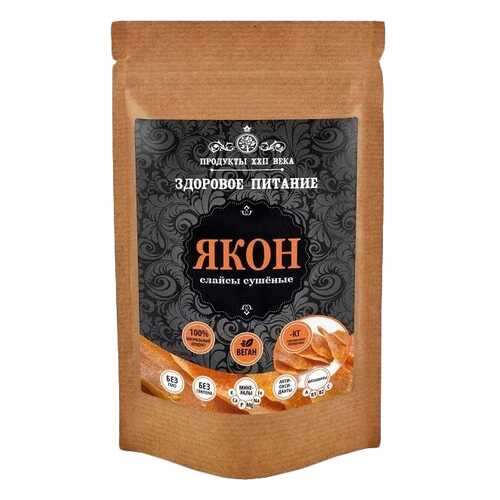 Якон Продукты XXII века слайсы сушеные 100 г в МЕТРОНОМ