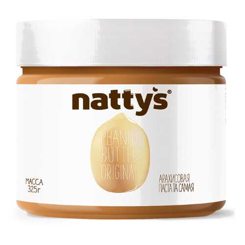 Арахисовая паста Nattys Original 325 г в МЕТРОНОМ