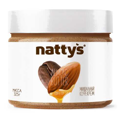 Миндальная паста Nattys Coffetty с кофе 325 г в МЕТРОНОМ