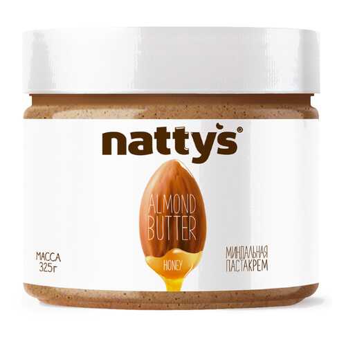Миндальная паста Nattys Honey 325 г в МЕТРОНОМ