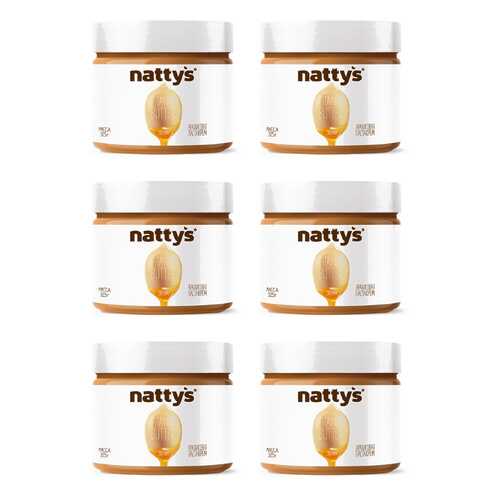 Набор арахисовых паст Nattys Creamy natbox 6 штук 325 г в МЕТРОНОМ