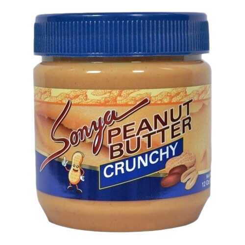 Паста арахисовая хрустящая Sonya peanut butter crunchy 510 г в МЕТРОНОМ