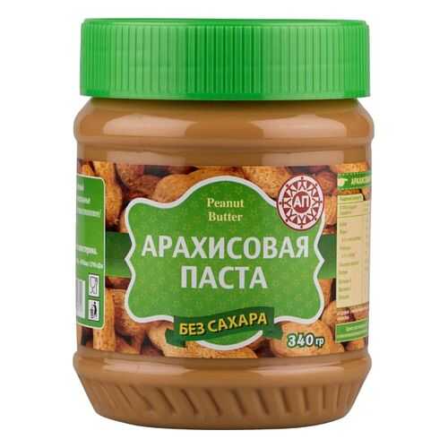 Паста арахисовая Peanut Butter без сахара 340 г в МЕТРОНОМ