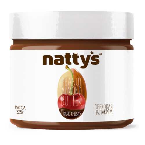 Паста Nattys Dark cherry ореховая с вишней и мёдом 325 г в МЕТРОНОМ