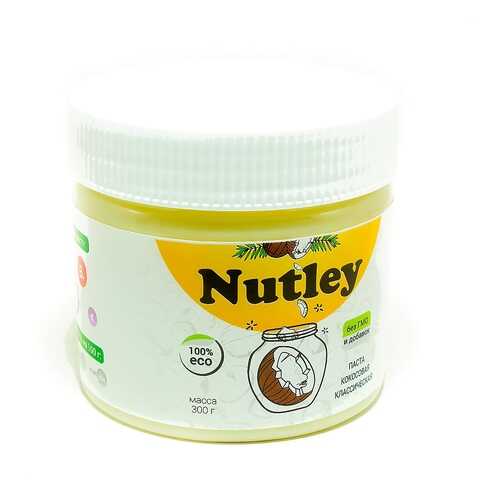 Паста Nutley кокосовая 300 г в МЕТРОНОМ