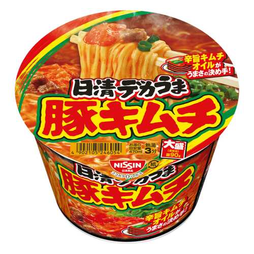 Лапша Nissin со вкусом Кимчи 103 г в МЕТРОНОМ
