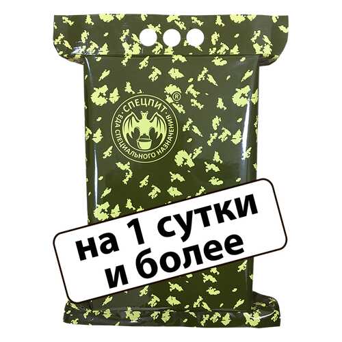 Сухой паек Спецпит ИРП усиленный суточный 2.3 кг в МЕТРОНОМ