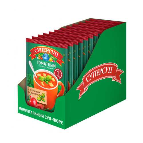 Суперсуп-пюре микс Русский Продукт 5 вкусов 5 видов по 4 шт 20-26.5 г в МЕТРОНОМ
