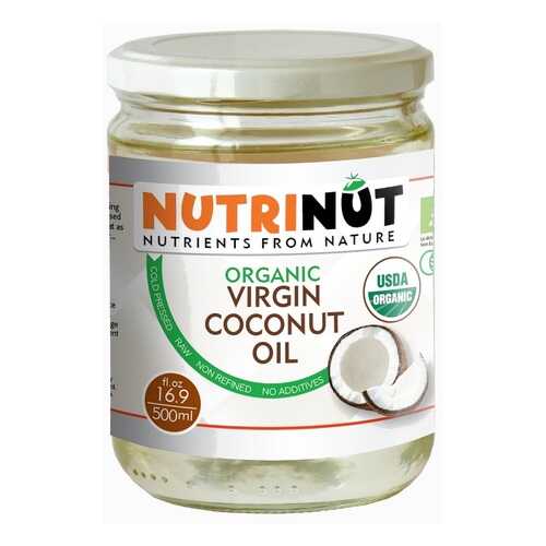 Кокосовое масло Nutrinut organic virgin coconut oil 500 мл в МЕТРОНОМ
