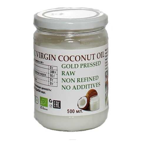 Кокосовое масло Organica United Group organic virgin coconut oil 500 мл в МЕТРОНОМ