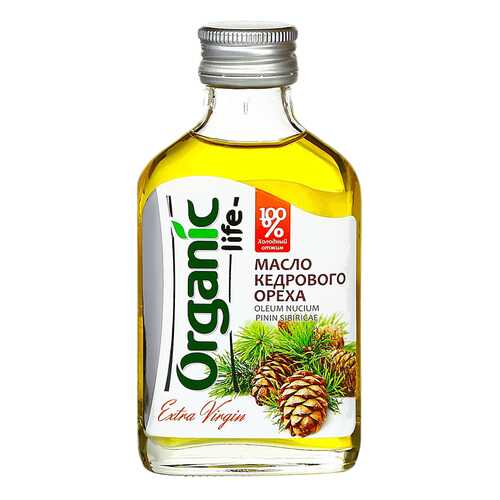 Масло кедровое Organic Life пищевое нерафинированное 500 мл в МЕТРОНОМ