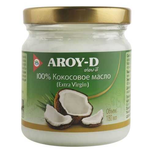 Масло кокосовое Aroy-D extra virgin 180 мл в МЕТРОНОМ
