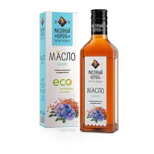 Масло МАСЛЯНЫЙ КОРОЛЬ льняное 100мл в МЕТРОНОМ