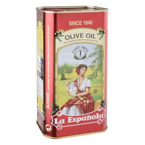 Масло оливковое рафинированное La Espanola с добавлением оливкового нерафинированного 1 л в МЕТРОНОМ