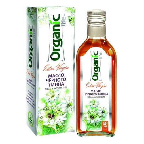 Масло тминное пищевое Organic Life нерафинированное 250 мл в МЕТРОНОМ