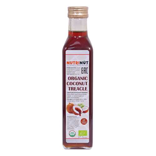 Кокосовый сироп Nutrinut organic coconut treacle 250 мл в МЕТРОНОМ