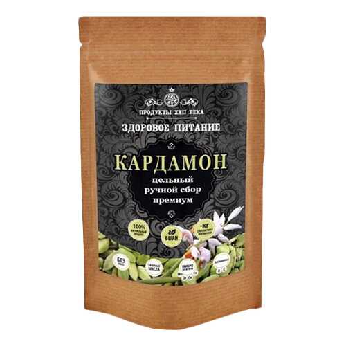 Кардамон Продукты XXII века плоды hand picked премиум 25 г в МЕТРОНОМ