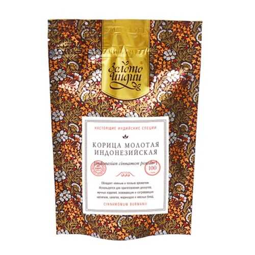 Корица Золото Индии Cinnamon powder индонезийская молотая 100 г в МЕТРОНОМ