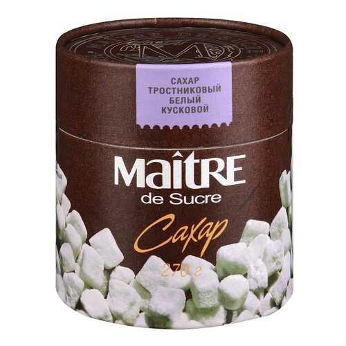 Сахар Maitre de Sucre тростниковый кусковой 270 г в МЕТРОНОМ