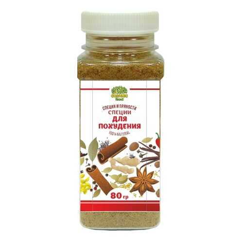 Специи Organic Food для похудения 80 г в МЕТРОНОМ