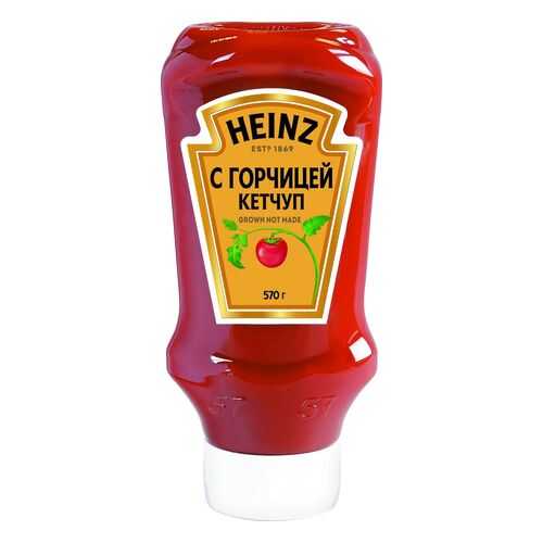 Кетчуп Heinz с горчицей 570 г в МЕТРОНОМ