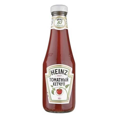 Кетчуп Heinz томатный 342 г в МЕТРОНОМ