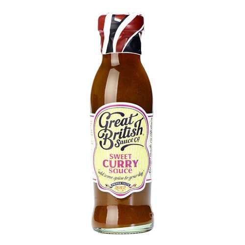 Соус Great British Sauce сладкий карри 335 г в МЕТРОНОМ