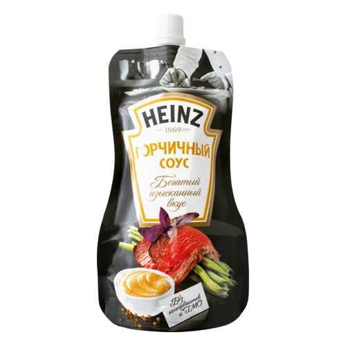 Соус Heinz горчичный 230 г в МЕТРОНОМ