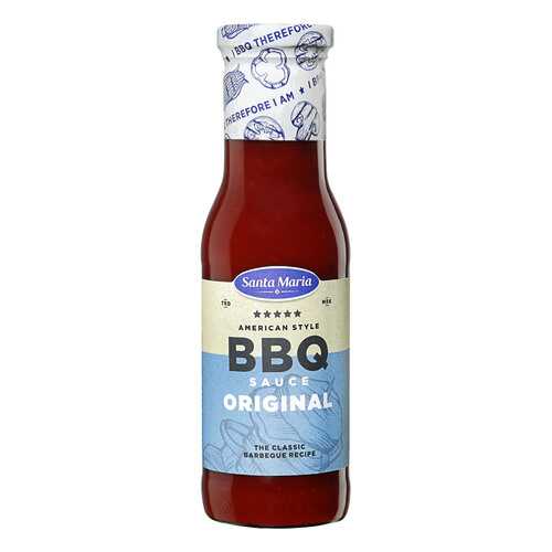 Соус Santa Maria BBQ оригинальный для гриля и шашлыка 355г Нидерланды в МЕТРОНОМ