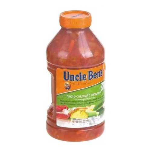 Соус Uncle Ben's кисло-сладкий с овощами 2.35 кг в МЕТРОНОМ