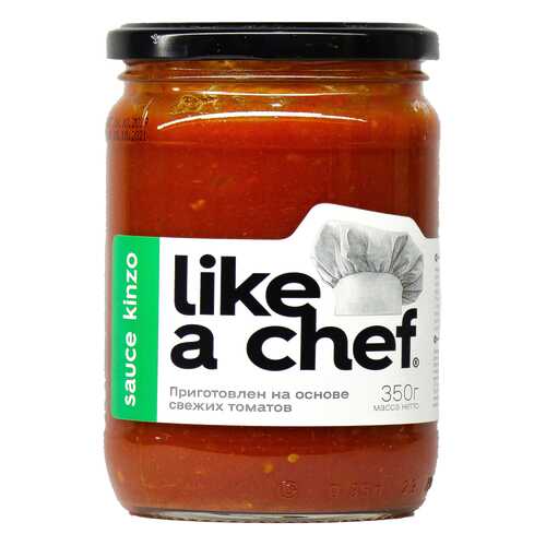 Томатный соус Kinzo Like a chef 350 г в МЕТРОНОМ