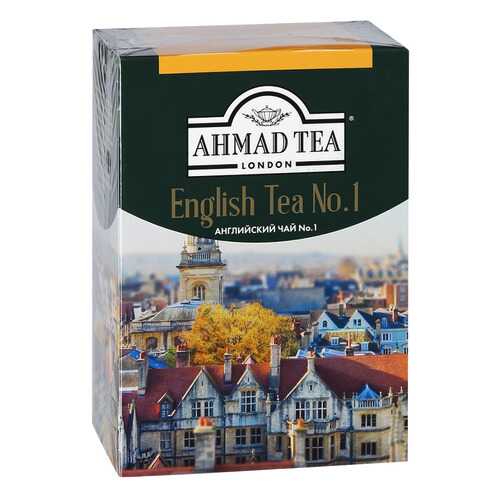 Чай Ahmad Tea английский №1 черный байховый листовой с ароматом бергамота 200 г в МЕТРОНОМ
