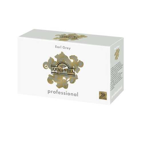 Чай Ahmad Tea Professional, Эрл Грей, чёрный, листовой, в пакетах для чайников, 20х5г в МЕТРОНОМ